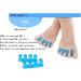 DEAVER Gel Toe Separators - Toe Stretcher and Corrector for Overlapping Toes, Bunions, Hammer Toe - Foot Pain Relief - 1 Pair - Buy Online on GoSupps.com