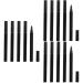 Didiseaon Didiseaon 9 Pcs Liquid Eyeliner Container Black Eye Liner Container Empty Mascara Tube and Makeup Supplies Black Eyeliner Pencils Refill