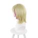 Rika Kawai Wonder Egg Priority Cosplay Wig - Shoulder Length Bob Dirty Blonde Pink Hair with Bangs for Women & Girls - Best Quality! - Buy Online on GoSupps.com