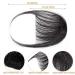 SEGO Pony Hairpiece - Real Hair Fringe Clip-On Extension | 100% Remy Human Hair Straight Black #1 - Buy Online on GoSupps.com