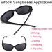 Buy 3 Pack Bifocal Reader Sunglasses for Women - Oversize Retro Cat-eye Reading Glasses (1 Black 1 Black Tortoise 1 Brown Tortoise) - 1.75x - International Shipping Available - Buy Online on GoSupps.com
