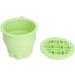 Makeup Brush Cleaning Bowl Space Saving 2 in 1 Makeup Brush Scrubber Folding Portable for Home (Green) - Buy Online on GoSupps.com