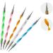 RIYAN Nail Tools Set Manicure Varnish Starry Foil Sticker Glitter Flake Drill Nail Art Pen - Buy Online on GoSupps.com