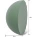 FloraCraft Floral Desert DryFM Half Ball 2.8x5.8 Green - Premium Floral Foam for Arrangements - Buy Online on GoSupps.com
