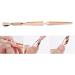 Stainless Steel Nail Pinching Clip with Nail Pusher Nail Shaping Clip Effortless Remover Nail Glue Dead Skin Sculpture Nail Art C Curve(Golden) - Buy Online on GoSupps.com