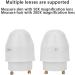 50X/200X Hair Analyzer Machine Magnifying Skin Analyzer Rechargeable Detector Hair Follicle Oil Moisture Pigment Tester White - Buy Online on GoSupps.com