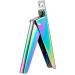 UNbit Nail Clipper Stainless Steel Nail Art Clipper Trimmer False Nail Tips Round Edge Cutters Finger Manicure Tool Colorful - Buy Online on GoSupps.com