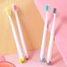 Soft Bristle Adult Manual Toothbrush with Wide Head, Tongue Coating Brush - Set of 2 | Ideal for Gingival Sensitivity - 48 Holes - Buy Online on GoSupps.com