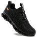 SKDOIUL Sneakers for Men Sport Running Shoes Athletic Tennis Walking Shoes 10.5 Black
