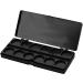 Nail Art Palette 24 Grid Plastic Color Mixing Plate - Manicure Drawing Tray (Black) - Buy Online on GoSupps.com
