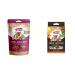 Living World Small Animal Bites with Quinoa (60gm) + Small Animal Drops - Multi-Mix Flavour (75g)