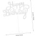 Warmhm Cupcake Toppers Birthday 20pcs Birthday Cake Insert Paper Bath Products Glitter Baby Cake Topper Birthday - Buy Online on GoSupps.com