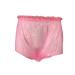 Haian ABDL Pull-On Locking Plastic Pants M Transparent Pink