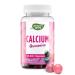 Calcium gummy bears - for receiving strong bones and teeth for children and adults - with 488mg calcium highly dose + vitamin D3 & vitamin K - vegetarian lactose -free - 60 pc.