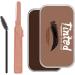 Eyebrow Soap Kit Long Lasting Eyebrow Shaping Wax with Brow Trimmer Brush Brown - Buy Online on GoSupps.com