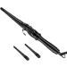 Professional 1-1/2" Tapered Curling Wand - Ceramic Curling Iron for Long Lasting Curls & Waves | Adjustable Temp & Auto Shut-Off | International Shipping Available - Buy Online on GoSupps.com