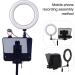 Inmei A10 Portable Teleprompter with Phone Holder & Remote Control - Ideal for Video Recording, Live Streaming, Interviews, Presentations & Speeches - Buy Online on GoSupps.com