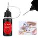 2pcs Rhinestone Nail Glue with Pen Tip - Strong Adhesive for Diamond Decoration & Jewelry - Transparent Gel Filler - Buy Online on GoSupps.com