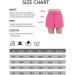 Girls 2 in 1 Flowy Athletic Shorts with Pockets - Rose Red, Size 8 Years - Buy Online on GoSupps.com