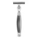 Manual Razor Holder - Gray Metal Open Comb Shaving Stand for Men | Premium Grooming Accessory - Buy Online on GoSupps.com