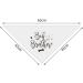 Emsea Dog Bandana & Hill Towel | Triangle Scarf for Medium Dogs | Perfect for Everyday Parties & Weddings - Big Brother - Buy Online on GoSupps.com