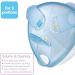 MAM Milk Formula Dispenser - 40g Per Serving - Three Servings Storage - Baby Milk Powder Box - Pink (Designs May Vary) - Buy Online on GoSupps.com