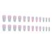 24 Piece Long French Fingernail With 1 Gel And 1 Nail File Press On Nails For Woman Friends Family Mother Birthday Manicure