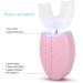 U-Shaped Electric Sonic Toothbrush for Adults | Automatic Cleaning & Cold Light Whitening | Waterproof Oral Care Toothbrush (Pink) - Buy Online on GoSupps.com
