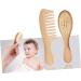 GAFOKI 2pcs Wool Wooden Kids Bath Set | Baby Hair Brush and Comb | Toddler Beech Brush | Newborn Baby Care Essentials - Buy Online on GoSupps.com