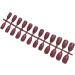 Dajidafu Women Glitter False Nails Artificial Press On Detachable Manicure Tools Shinny Pointed Ultrathin Full Cover Patch Pink - Buy Online on GoSupps.com