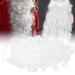 White Wig Beard - 80cm High Temperature Wire Santa Claus Wig for Christmas Party Cosplay - Buy Online on GoSupps.com
