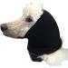 Large Black Pet Hoodz - Calming Dog Ear Protection & Fur Care | Ear Wraps for Anxious Dogs - Buy Online on GoSupps.com