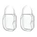 LANEYLI Pacifier Box Shield Case & Clip Holder - Pack of 2 | Transparent | 1 Count - Buy Online on GoSupps.com