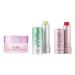 Sugar Mint and Rose (Mini Size) Moisturizing Lip Balm Treatment and Petal Soft Lip Cream (Full Size)