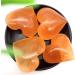 1PC Natural Orange Selenite Heart Shaped Hand Carved Gypsum Crystal Stone for Decoration Natural Stones Chakra Reiki Balancing - Buy Online on GoSupps.com
