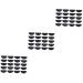 Gleavi 30 pairs of nose pads glasses Accessories glasses accessories nose pad for glass glasses nasal support nose pads for glasses cushions made of silicone eye glass schnapps glass slip -resistant blackx3st size 1x3pcs