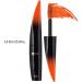 Mascara Color Imperm able 5 Couleurs Mascara Waterproof Longue Tenue Mascara Fibre de Soie 4D Maquillage Femme Yeux pour Halloween No l F te d'anniversaire (Jaune une taille) - Buy Online on GoSupps.com