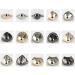 Happyyami Metal High Heel Tip Cap Covers - 3 Pairs | Pump Toe Protector Charms - 3.5x3.5cm (Style4) - Buy Online on GoSupps.com