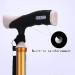 Crutch Four-Legged Elderly Folding Cane Telescopic Adjust Non-Slip Light Ltifunction Aluminum Alloy Family - Buy Online on GoSupps.com