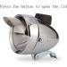 Chrome Silver Vintage Bike LED Headlight for Night Riding Safety - Buy Online on GoSupps.com