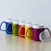 Ornamin Two Handled Mug 140ml Yellow with Drinking Lid - Model 815 + 814 - Buy Online on GoSupps.com