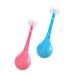 Mobestech 2st Tumbler toothbrush toddom toothbrush toothweed Teeth children dental toothbrush U-toothbrush type silicone
