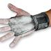 JerkFit WODies Hand Grips with Wrist Wraps for Weightlifting, Pull-Ups, Cross Training, WODs, and Gymnastics, Prevent Blisters and Rips, for Men and Women Black Large 4- 4.75