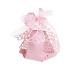 SHINEOFI 50pcs Pink Gift Boxes Wedding Candy Box 1 count (Pack of 1) Pink