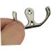 Housoutil Zinc Alloy Hooks 10pcs Cabinet Hooks Door Wall Hook Towel Hanger Coat Hooks Robe Hooks Clothes Hook Zinc Alloy medium Silver - Buy Online on GoSupps.com