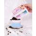 Dorisue halloween lashes Pink and Blue Color Eyelashes Joker Cosplay Costumes Set Party Feather lashes Makeup costume lashes 1 pair  - Buy Online on GoSupps.com