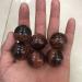 7pc Natural Red Tiger Eye Crystal Sphere Natural Gem Full of Texture - Buy Online on GoSupps.com