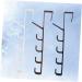 GLEAVI 3pcs Five Abs Hooks Resin Towel Sections Bags Rack The for Hanging Multipurpose Hanger Door - Buy Online on GoSupps.com