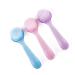 3 Pcs Nsil Brush Long Handle Nail Manicure Dust Brush Remover Cleaner Acrylic Gel Clean Brush Nail Arts Dust Cleaner Brush for Nail Arts (Random Color)