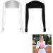 Buy TSLRSA UV Protection Bolero - 2 Piece Cooling Scarf Arm Sleeves with Finger Holes | Sun Protection Shrug in Black & White - Buy Online on GoSupps.com